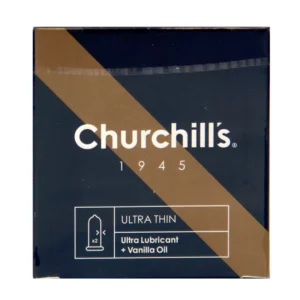 کاندوم نازک کلاسیک روان کننده وانیل 3 عددی چرچیلز Churchill’s 1945